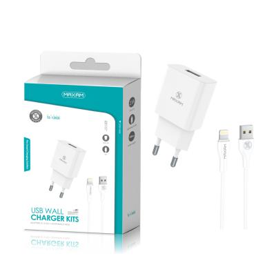 TZ-1202I White 2.1A 1M IP WALL CHARGER PACK